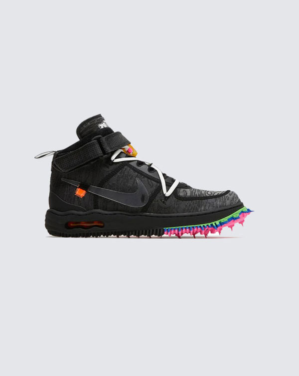 Off White X Air Force 1 Mid Black – SPLY STORE